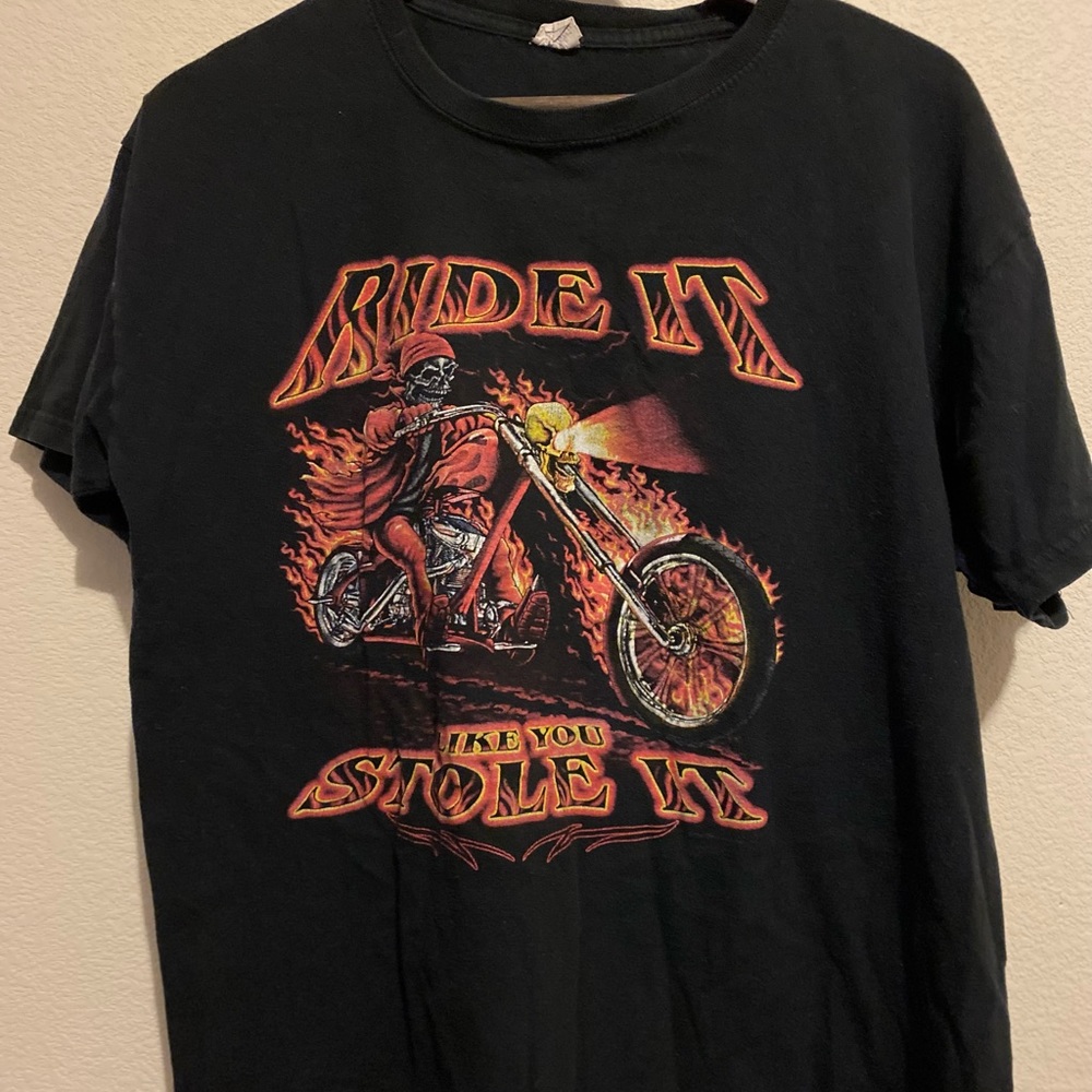Black Graphic Tee